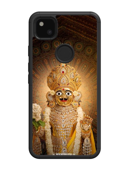 Hare Krishna Maharaj Glossy Soft Edge Case for Google Pixel 4A Chachhi