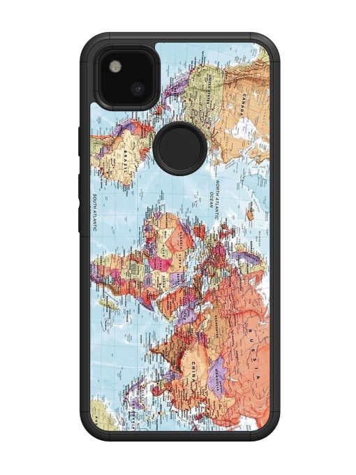 Our Blue Marble Glossy Soft Edge Case for Google Pixel 4A Chachhi