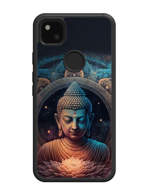 The Buddha Art Glossy Soft Edge Case for Google Pixel 4A Chachhi