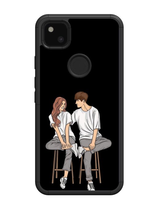 Soulful Connection Glossy Soft Edge Case for Google Pixel 4A Chachhi