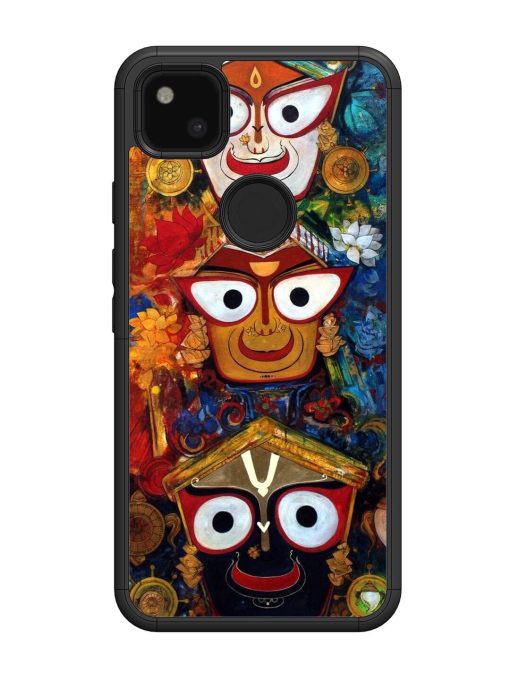 Lord Jagannath Glossy Soft Edge Case for Google Pixel 4A Chachhi