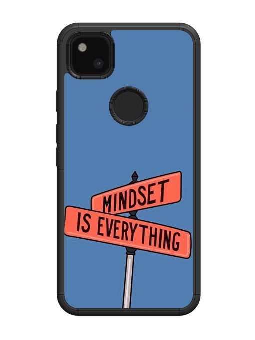 Mindset Matters Glossy Soft Edge Case for Google Pixel 4A Chachhi