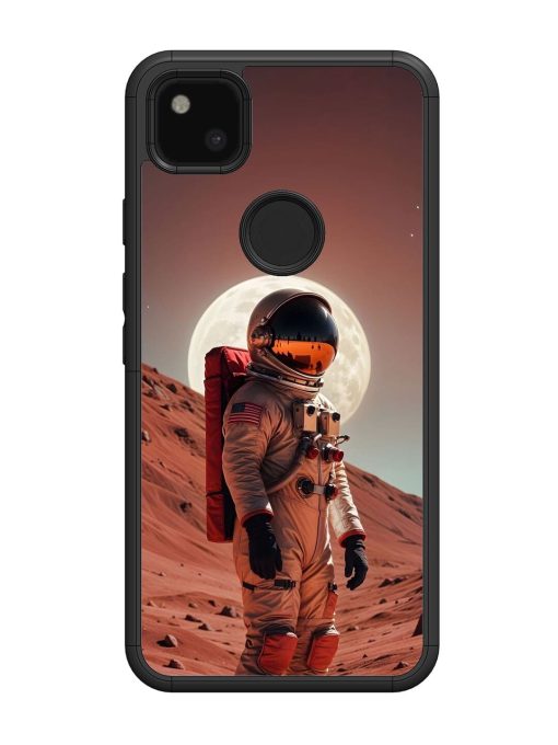 The Red Planet Glossy Soft Edge Case for Google Pixel 4A Chachhi