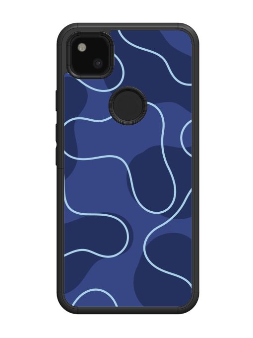 Midnight Maze Glossy Soft Edge Case for Google Pixel 4A Chachhi