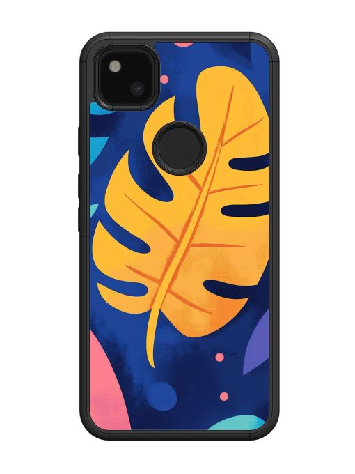 Tropical Tapestry Glossy Soft Edge Case for Google Pixel 4A