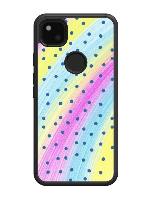 Polka Dot Paradise Glossy Soft Edge Case for Google Pixel 4A Chachhi