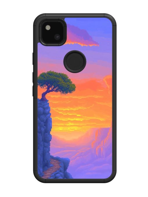 Cliffside Solitude Glossy Soft Edge Case for Google Pixel 4A