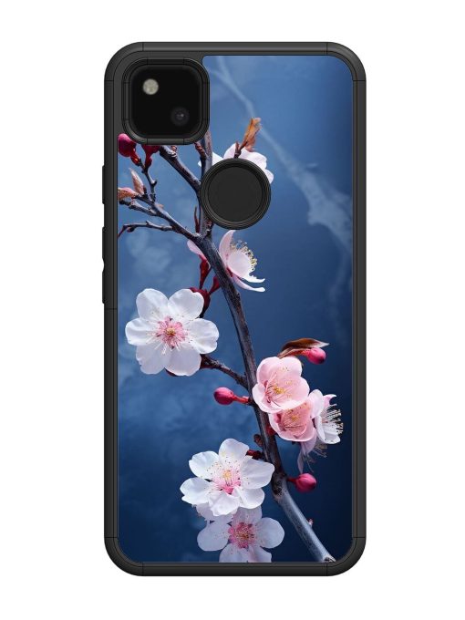 Delicate Blossoms Glossy Soft Edge Case for Google Pixel 4A Chachhi