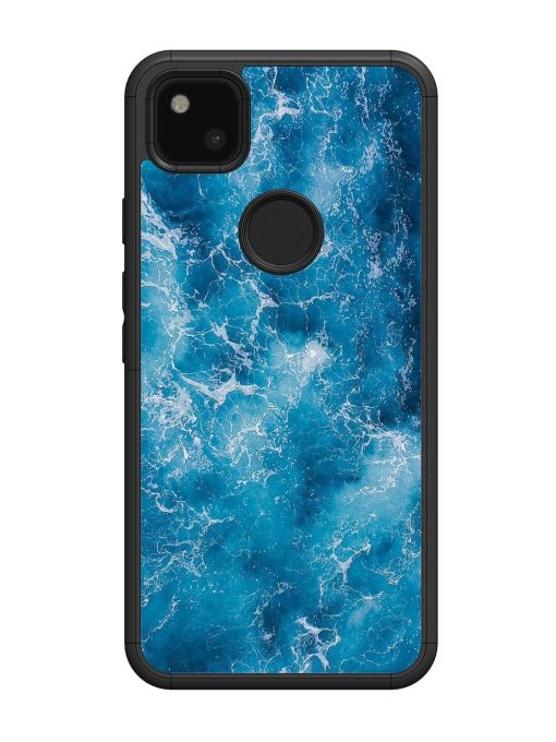 Oceanic Abyss Glossy Soft Edge Case for Google Pixel 4A Chachhi