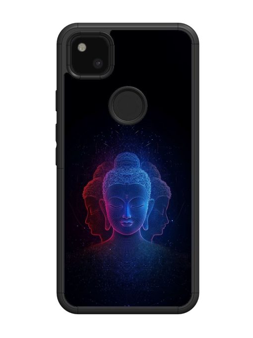 Neon Nirvana Glossy Soft Edge Case for Google Pixel 4A Chachhi