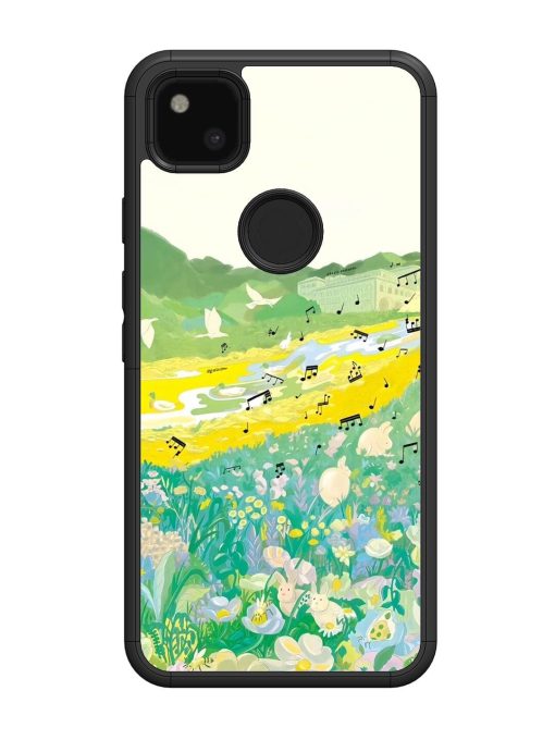 Melody In Bloom Glossy Soft Edge Case for Google Pixel 4A Chachhi