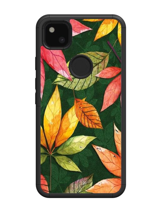 Autumn'S Embrace Glossy Soft Edge Case for Google Pixel 4A Chachhi