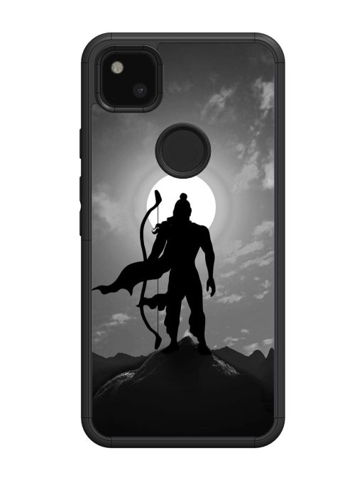 The Undefeated Warrior Glossy Soft Edge Case for Google Pixel 4A Chachhi