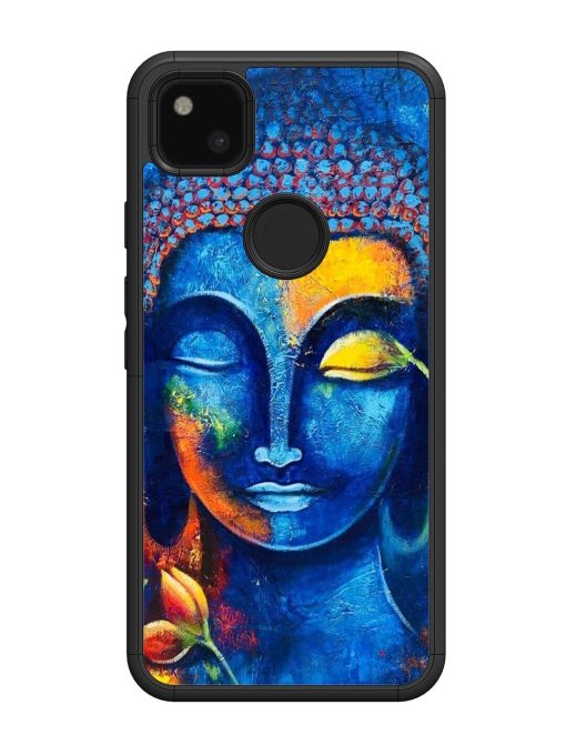 Enlightened Serenity Glossy Soft Edge Case for Google Pixel 4A Chachhi