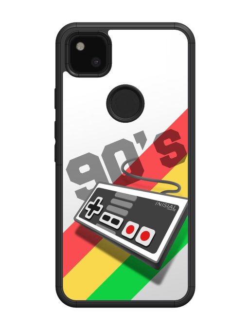 90S Nostalgia Glossy Soft Edge Case for Google Pixel 4A Chachhi