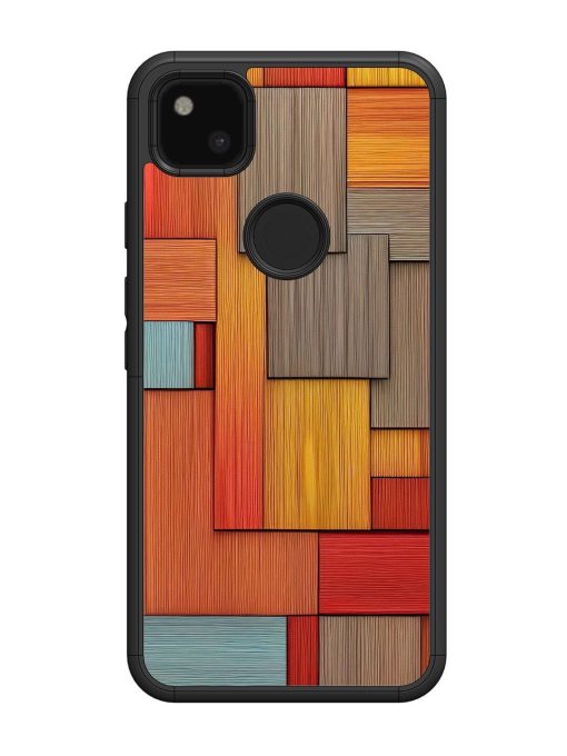 Woodsy Wonders Glossy Soft Edge Case for Google Pixel 4A Chachhi