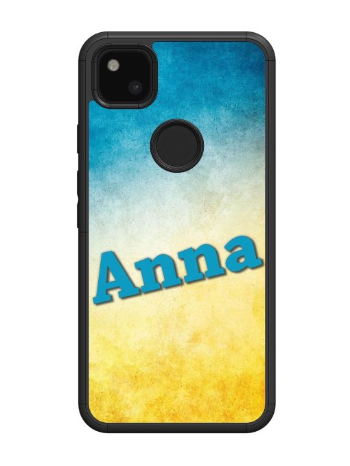 Anna'S Glossy Soft Edge Case for Google Pixel 4A Chachhi