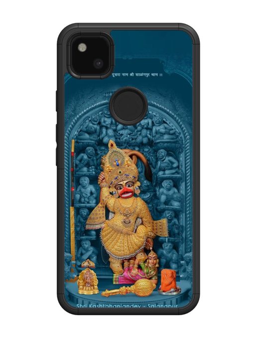 Divine Grace Of Shri Kashtabhanjandev Glossy Soft Edge Case for Google Pixel 4A Chachhi