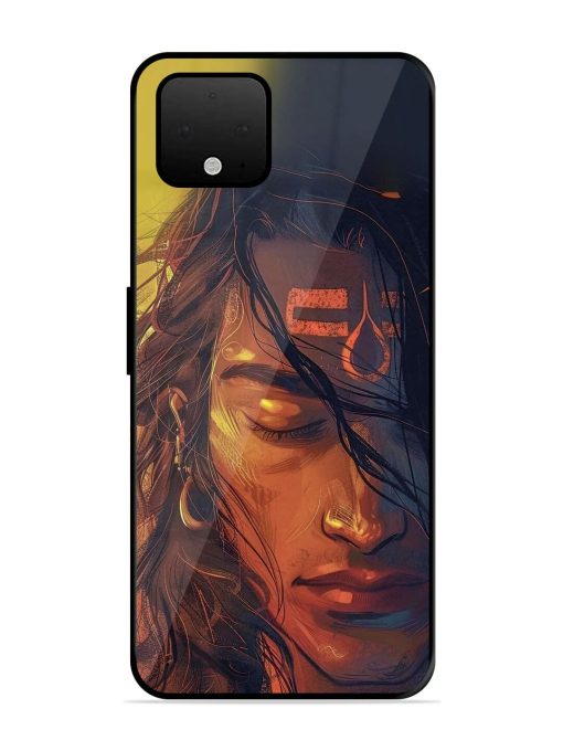 Tranquil Shiva Glossy Soft Edge Case for Google Pixel 4 Xl Chachhi