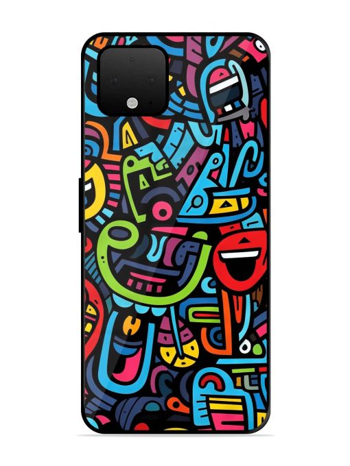 Doodlephoria Glossy Soft Edge Case for Google Pixel 4 Xl Chachhi