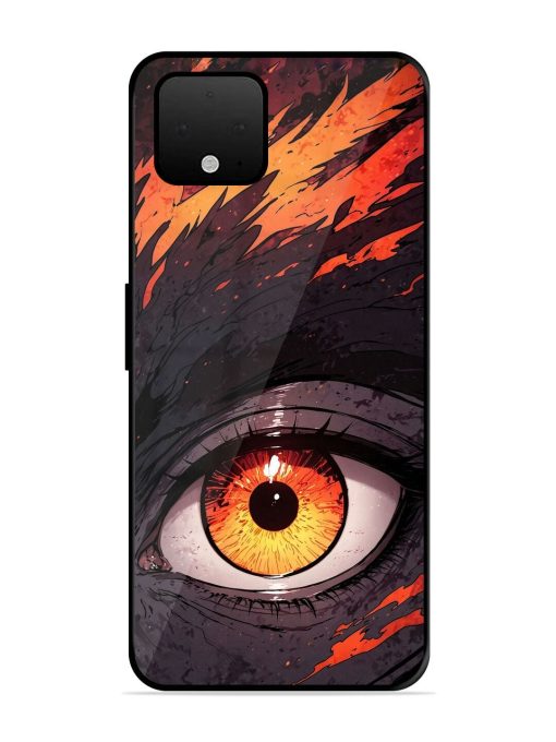 Inferno Gaze Glossy Soft Edge Case for Google Pixel 4 Xl Chachhi