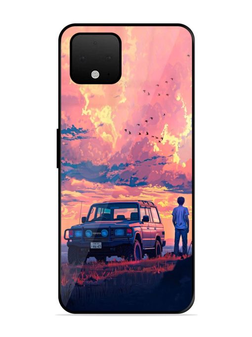 Solitude'S Horizon Glossy Soft Edge Case for Google Pixel 4 Xl Chachhi