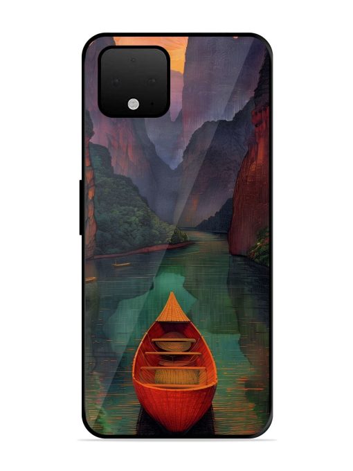 Serene Passage Glossy Soft Edge Case for Google Pixel 4 Xl Chachhi