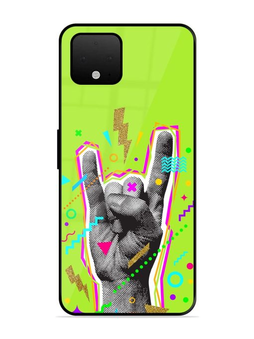 Neon Rock Glossy Soft Edge Case for Google Pixel 4 Xl Chachhi