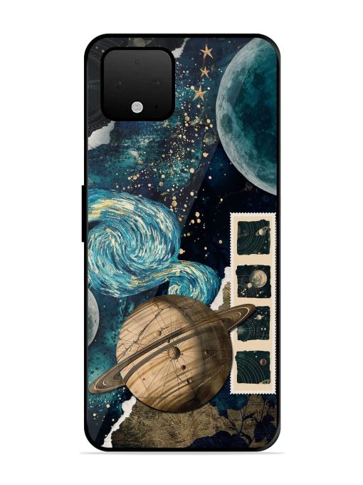 Celestial Tapestry Glossy Soft Edge Case for Google Pixel 4 Xl Chachhi