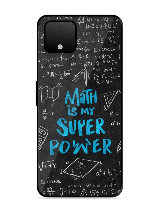 Math Magic Glossy Soft Edge Case for Google Pixel 4 Xl Chachhi