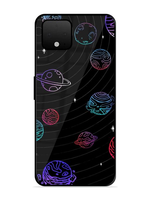 Cosmic Ballet Glossy Soft Edge Case for Google Pixel 4 Xl Chachhi