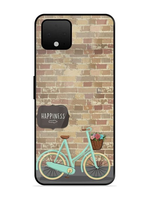 Pedaling Towards Happiness Glossy Soft Edge Case for Google Pixel 4 Xl Chachhi