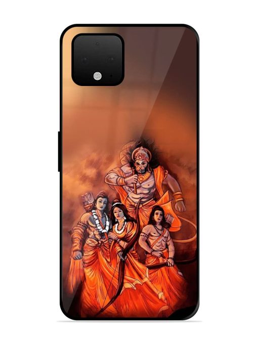 Sita Ram Glossy Soft Edge Case for Google Pixel 4 Xl Chachhi