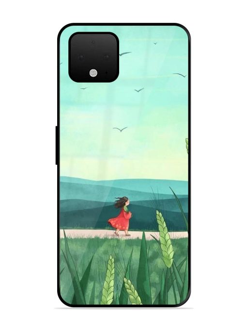 Solitude'S Serenity Glossy Soft Edge Case for Google Pixel 4 Xl Chachhi