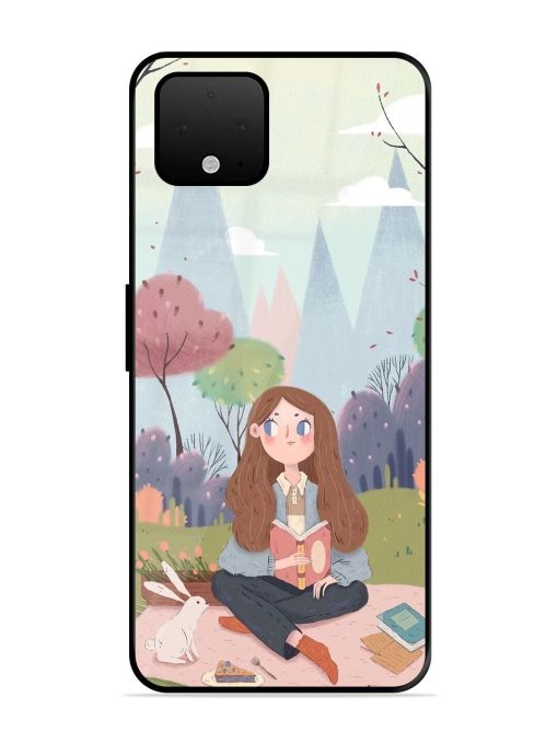 The Bookish Escape Glossy Soft Edge Case for Google Pixel 4 Xl Chachhi