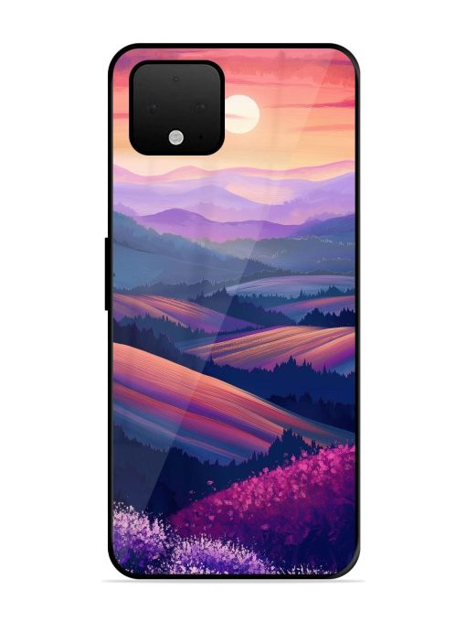 Twilight'S Embrace Glossy Soft Edge Case for Google Pixel 4 Xl Chachhi