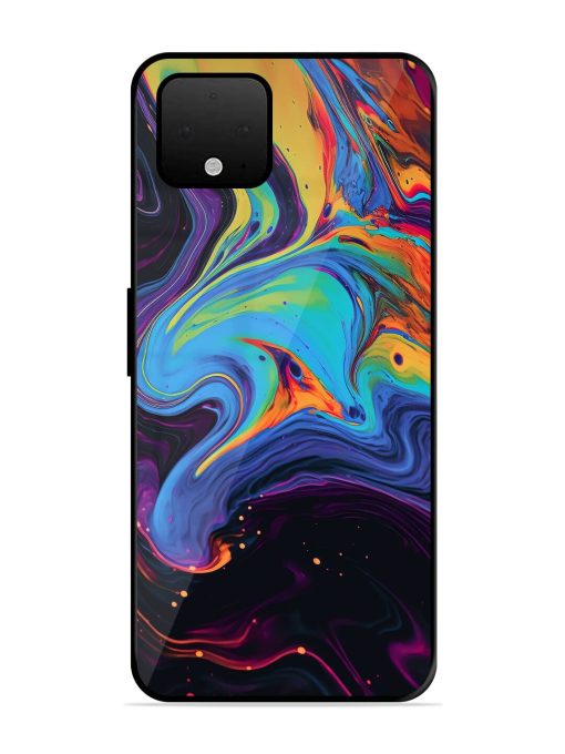 Liquid Dreamscape Glossy Soft Edge Case for Google Pixel 4 Xl Chachhi