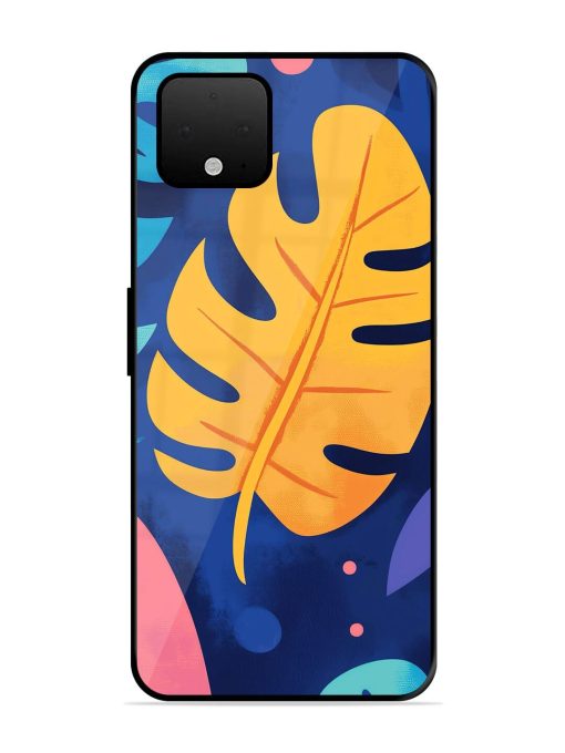 Tropical Tapestry Glossy Soft Edge Case for Google Pixel 4 Xl Chachhi