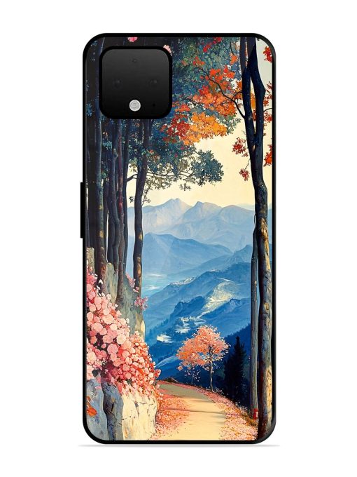 Mountainside Serenity Glossy Soft Edge Case for Google Pixel 4 Xl Chachhi