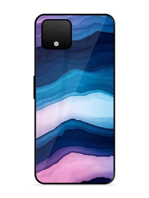 Oceanic Layers Glossy Soft Edge Case for Google Pixel 4 Xl Chachhi