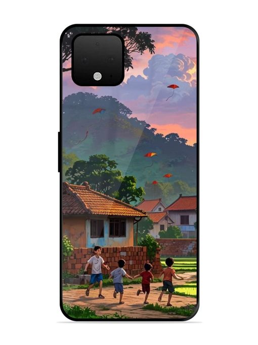 Sunset Play Glossy Soft Edge Case for Google Pixel 4 Xl Chachhi