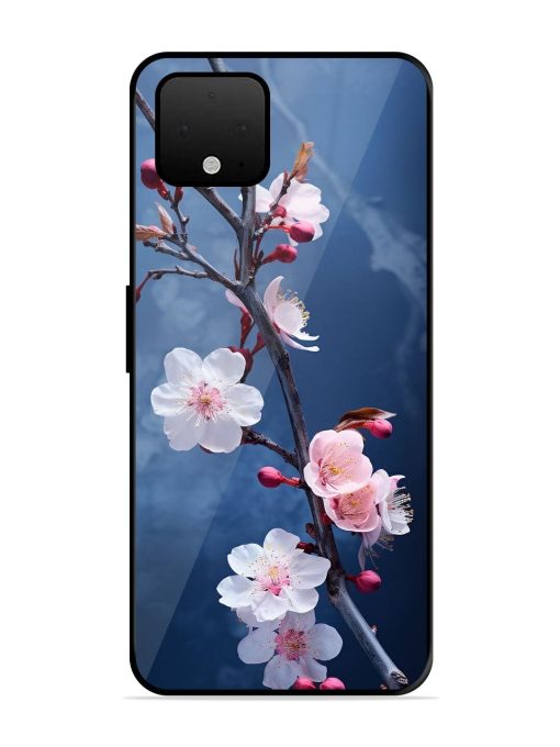 Delicate Blossoms Glossy Soft Edge Case for Google Pixel 4 Xl Chachhi