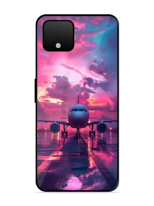 Neon Runway Glossy Soft Edge Case for Google Pixel 4 Xl Chachhi