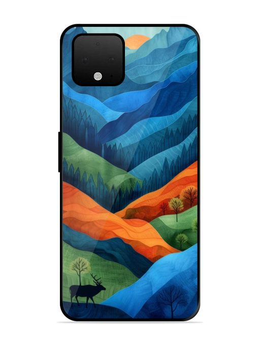 Layers Of The Land Glossy Soft Edge Case for Google Pixel 4 Xl Chachhi