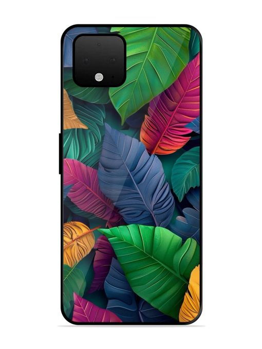 Tropical Tapestry Glossy Soft Edge Case for Google Pixel 4 Xl Chachhi