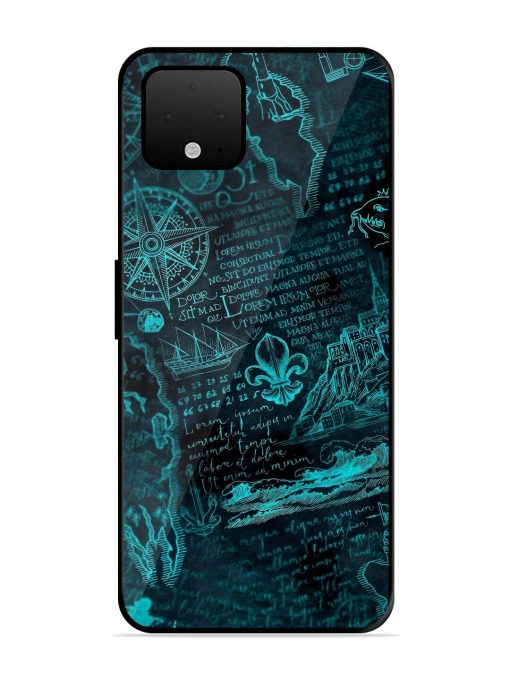 Nautical Notebook Glossy Soft Edge Case for Google Pixel 4 Xl Chachhi