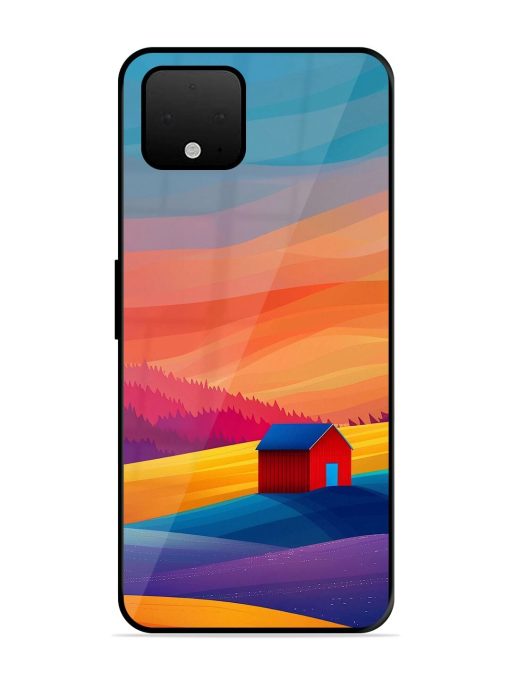 Sunset Solitude Glossy Soft Edge Case for Google Pixel 4 Xl Chachhi