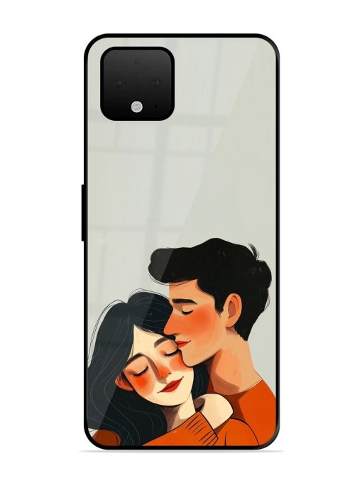 Craft Couples Glossy Soft Edge Case for Google Pixel 4 Xl