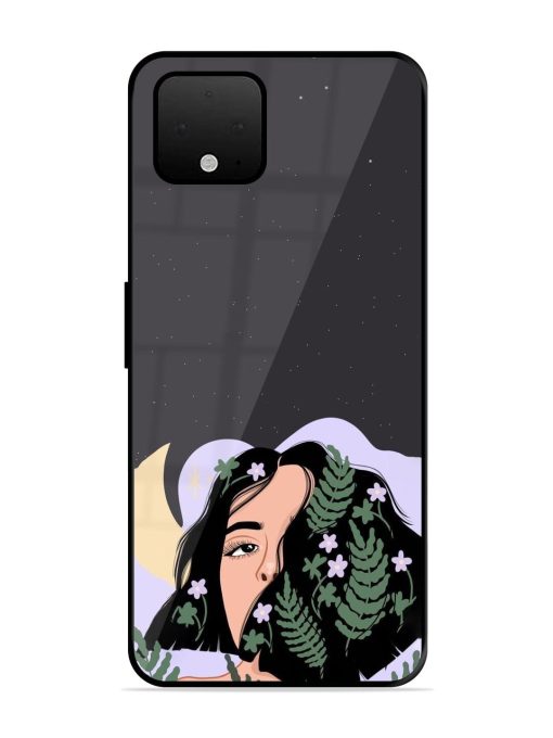 Lunar Lullaby Glossy Soft Edge Case for Google Pixel 4 Xl Chachhi