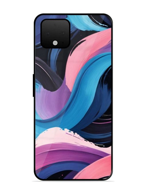 Whimsical Waves Glossy Soft Edge Case for Google Pixel 4 Xl